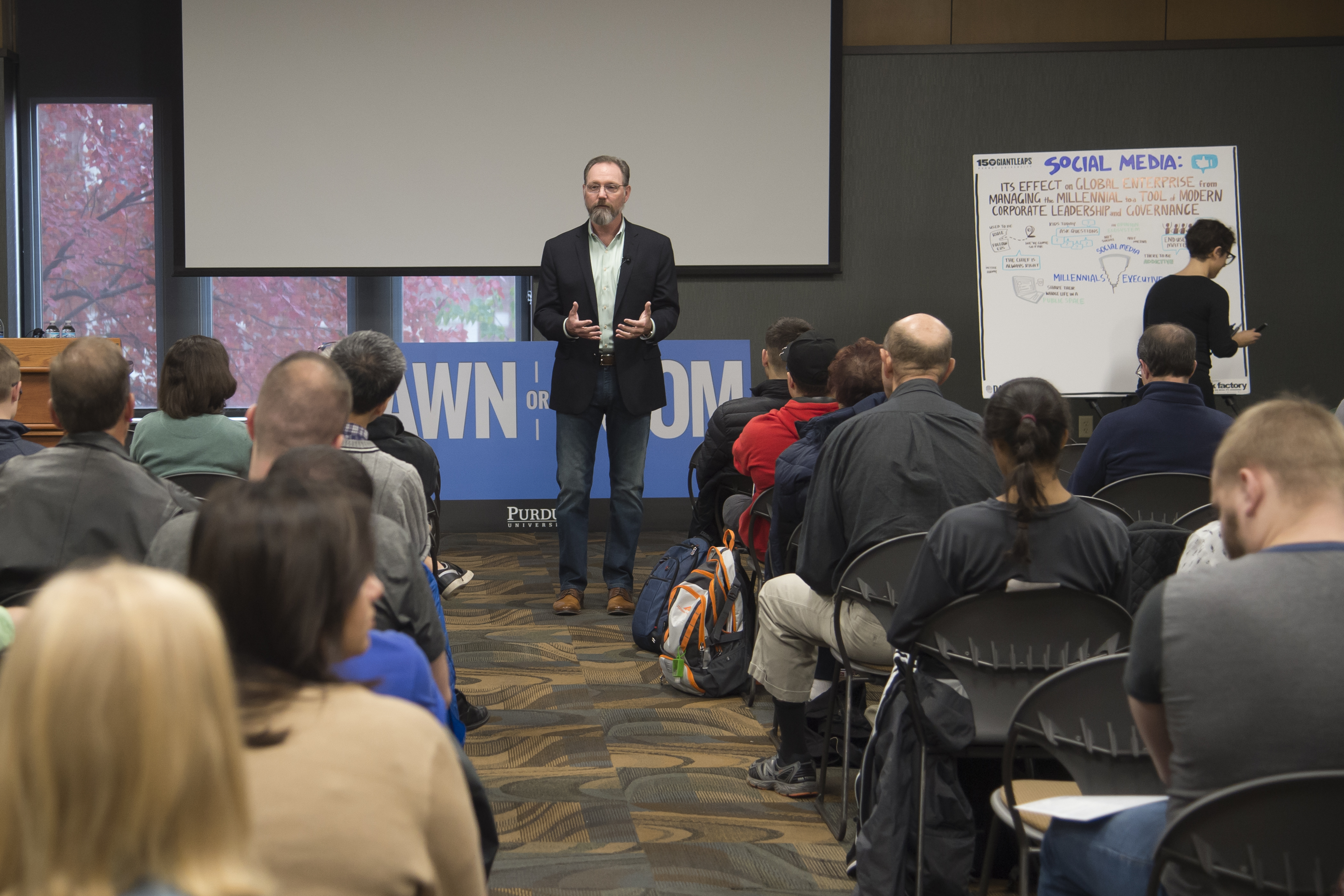 TK Eppley, Founder, HögreMark, "Social media: Its effect on global enterprise from managing the millennial to a tool of modern corporate leadership and governance"